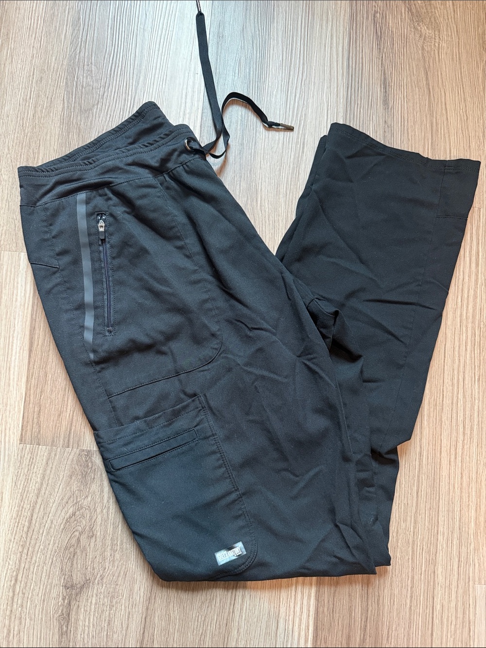 Grey's Anatomy Black Men's Jogger Cargo Pants